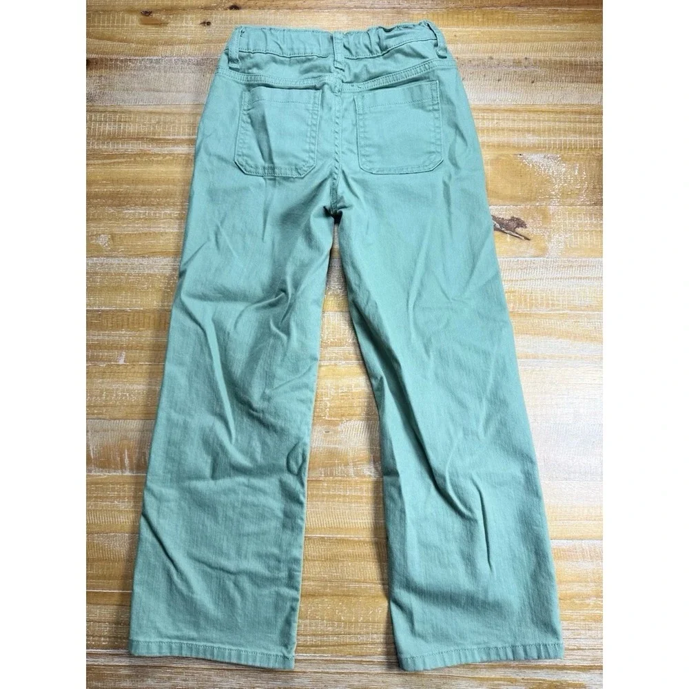 The Children's Place Girls' Patch Pocket Wide Leg Pants Size: 8